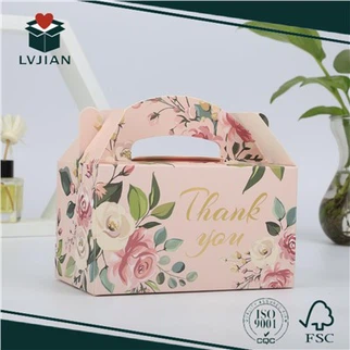 वेडिंग कैंडी के लिए फूड पेपर कंटेनर