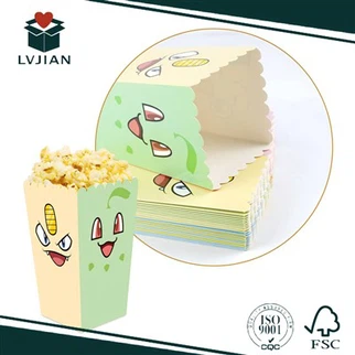 तली हुई चिकन नगेट के लिए फूड पेपर कंटेनर